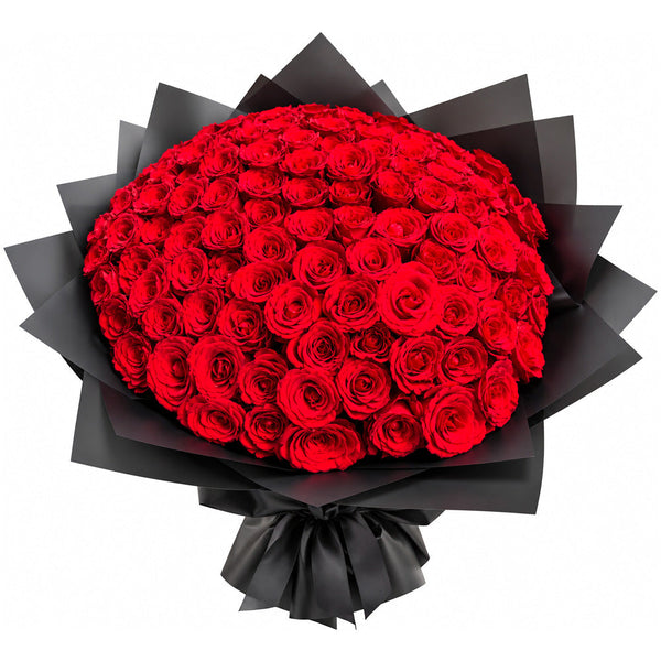 Velvet Red Rose Bouquet