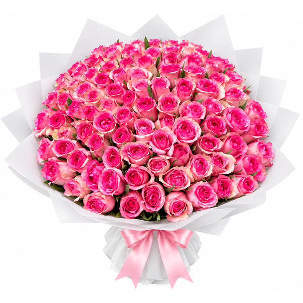 Pink Pearl Rose Bouquet