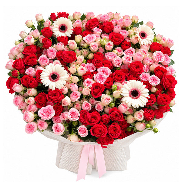 Crimson Garden Mixed Bouquet