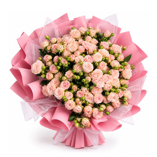 Blush Spray Rose Bouquet