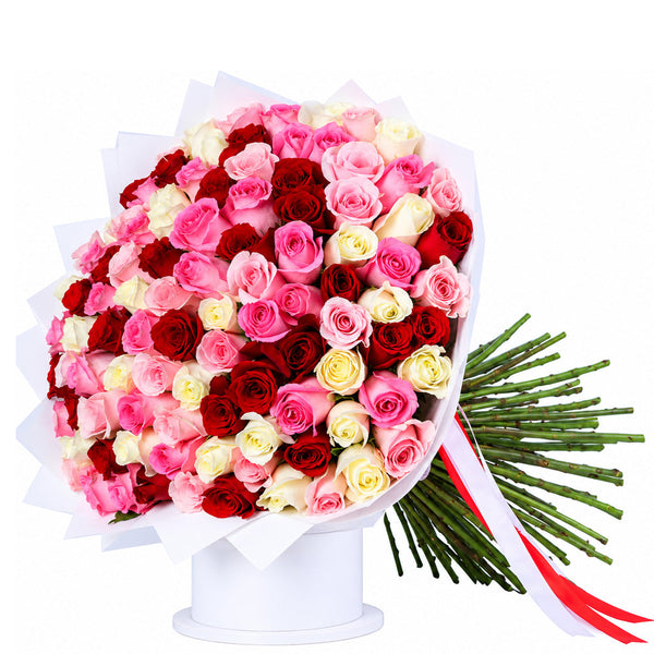Rose Medley Presentation Bouquet